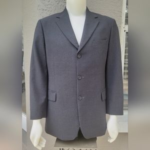 Y2K Brooks stretch 3 buttons sport jacket dark gray size 42R